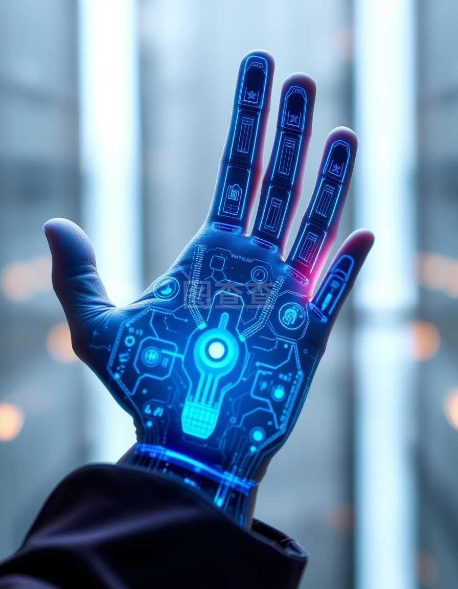 智能手展示未來科技